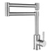 Stainless Steel Lead Free Folding Kitchen Faucet - DuoFaucets Product Image