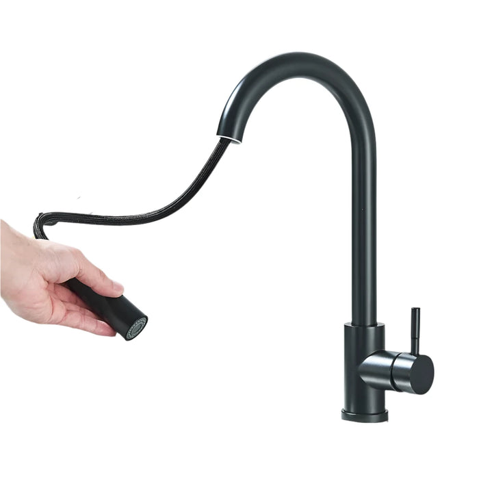 Flexible Pull Out Kitchen Faucet