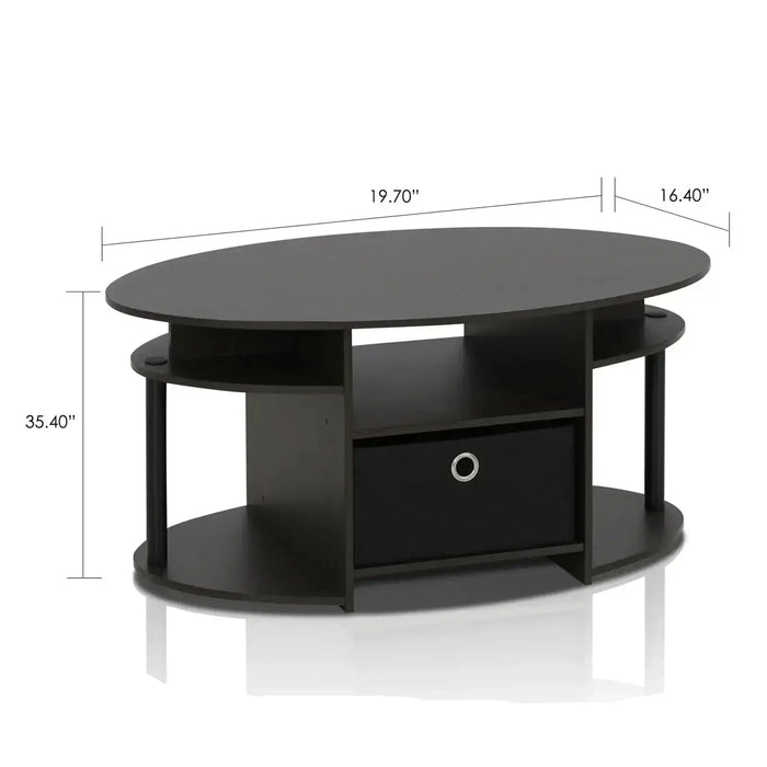 Simple Design Oval Coffee Table