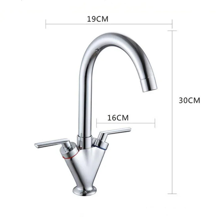 Chrome Plated Kitchen Faucet