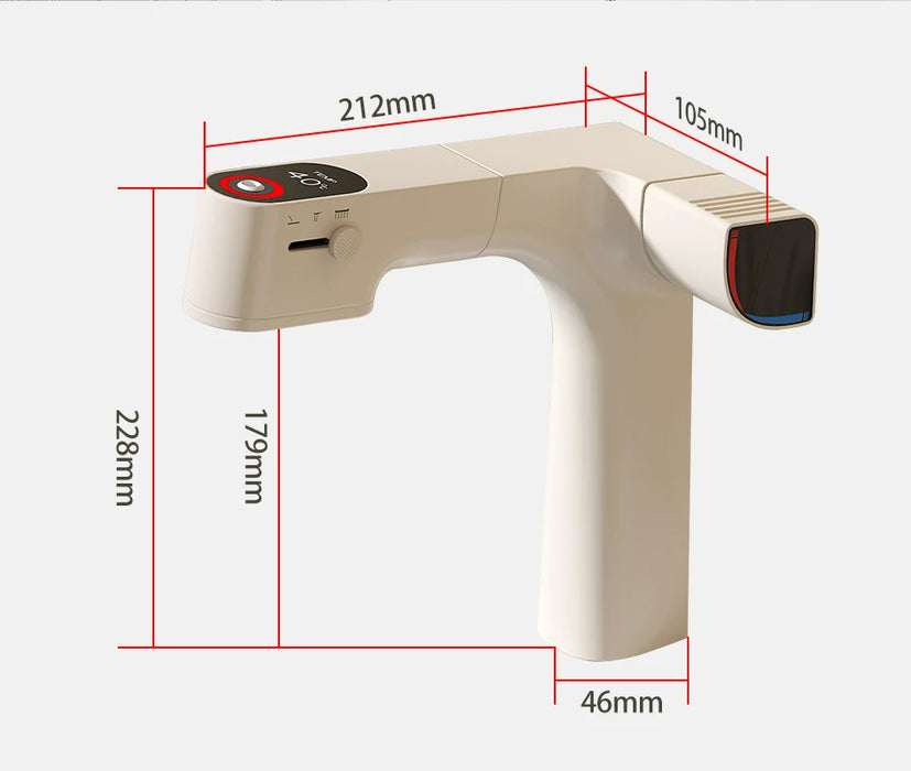 Purified Bathroom Faucets - DuoFaucets Product Size Image