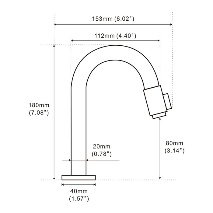 Wash Basin Sink Cold Water Faucet