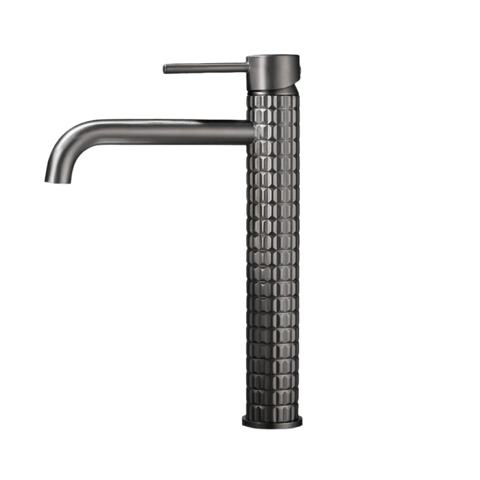 Carved Sink Mixer Tap Hot & Cold Bathroom Basin Faucets