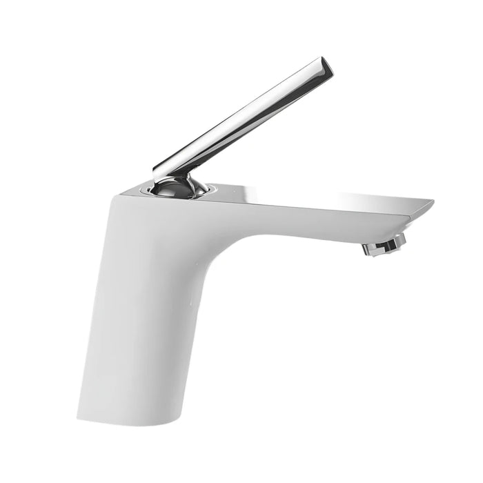 Single Handle Hole Brass Bathroom Sink Faucet