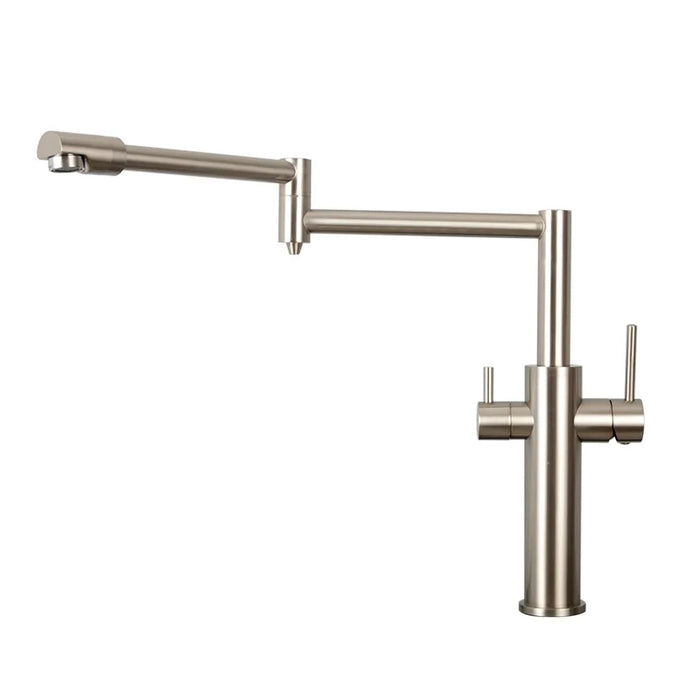  Deck Mounted Water Mixer Faucet - DuoFauccets Product Image