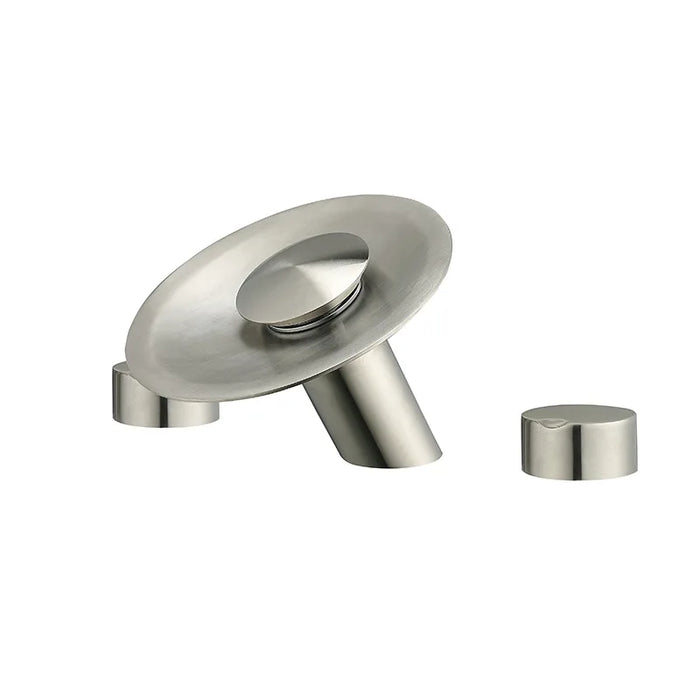 Holes Solid Water Mixer Bathroom Faucet - DuoFaucets Product Image