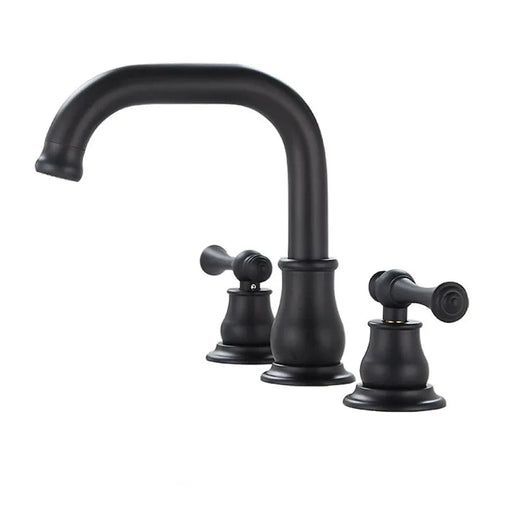 Hole Brass Vanity Faucet - DuoFaucet Product Image