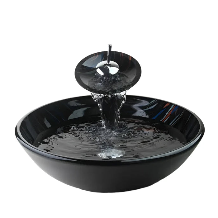 Tempered Glass Basin Bowl Sinks