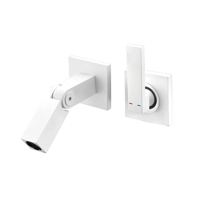 Wall Mounted Design Single Handle Bathroom Faucet - DuoFaucets Product Image