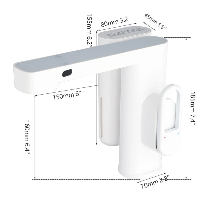 Bathroom Basin Taps Deck Mounted Touch Faucet