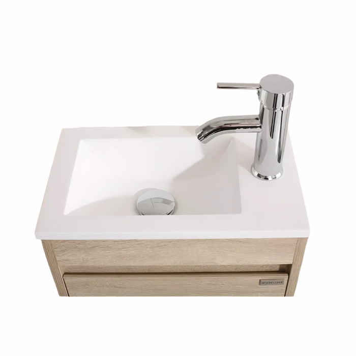 Floating Modern Bathroom Vanity with Sink