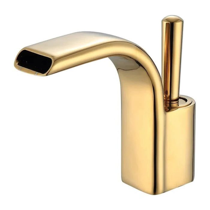 Bathroom Basin Faucet Waterfall Cold and Hot Mixer - DuoFaucets Product Image