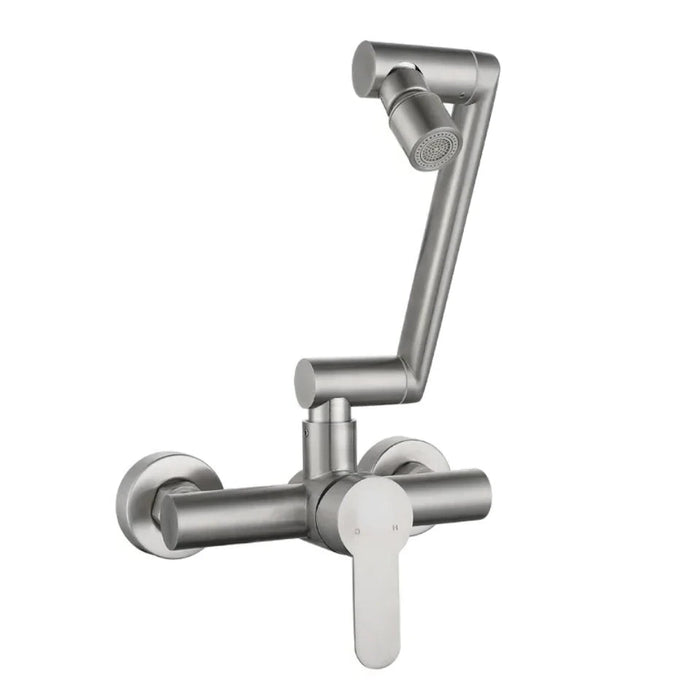 Stainless Steel Kitchen Wall Mount Faucet