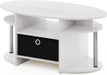 Simple Design Oval Coffee Table - Product Image