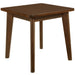 Castle Place Mid-Century Square Wooden End Table - Product Image