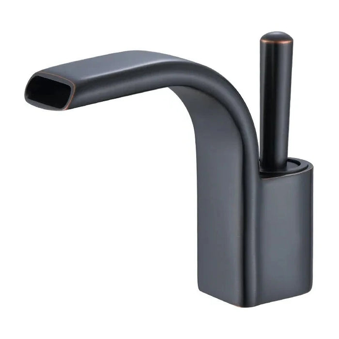 Bathroom Basin Faucet Waterfall Cold and Hot Mixer - DuoFaucets Product Image