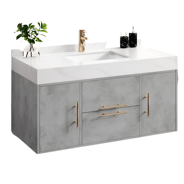 Floating Bathroom Wall Mounted Vanity