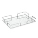 Sleek Modern Chrome Bath Tray - Product Image