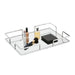 Sleek Modern Chrome Bath Tray - Product Image