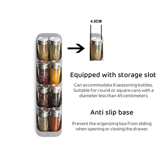 Cupboard Organizer Spice Storage Racks