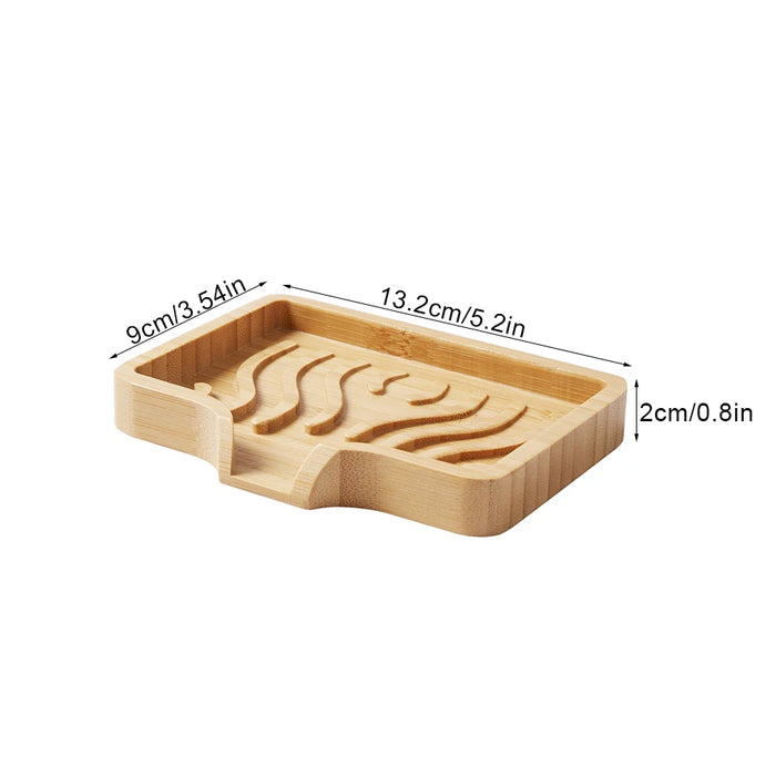 Natural Drain Soap Holder - Size Image 