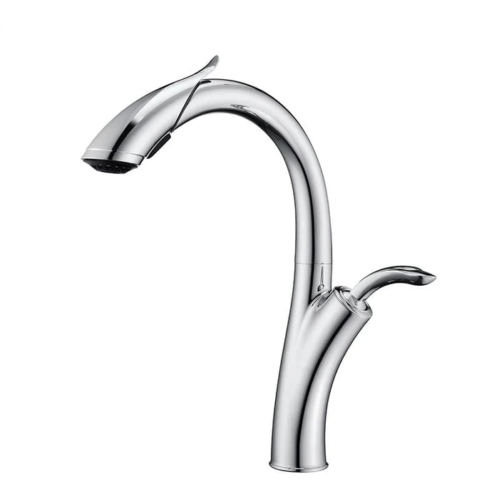 Pull-Out Kitchen Faucet Single Handle - DuoFaucets Product Image