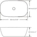 Modern Above Counter Bathroom Sink - DuoFaucets Size Image