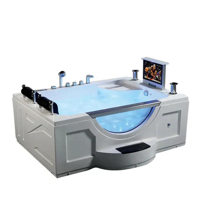 Whirlpool Massage LED Bathtub