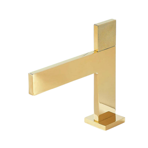 Deck Mounted Single Lever Bathroom Faucet - DuoFaucets Product Image