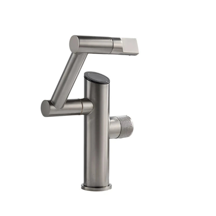 Hot Cold Water Mixer Luxury Brass Bathroom Faucet