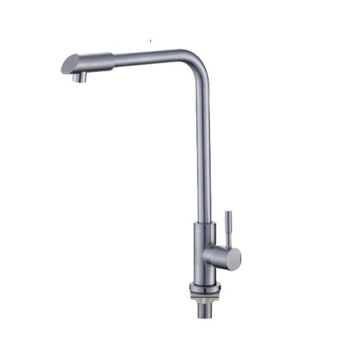 Single Hole Stainless Steel Kitchen Faucet