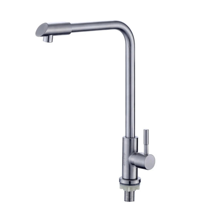 Single Hole Stainless Steel Kitchen Faucet