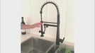 Modern Pull Down Kitchen Faucet - DuoFaucets Product Video