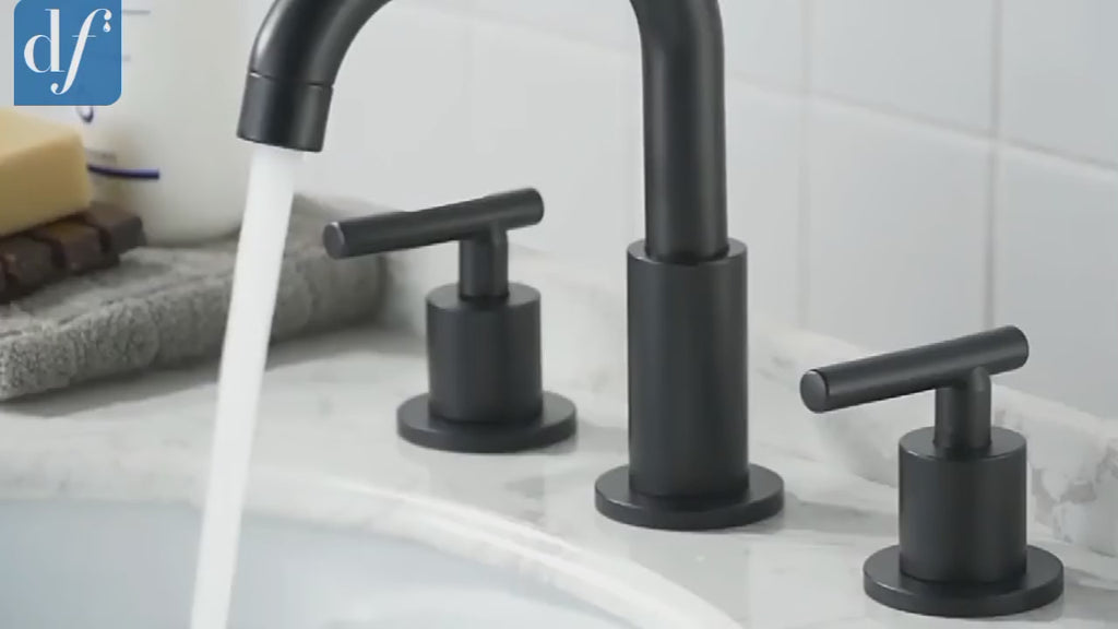 Hole Brass Vanity Faucet - DuoFaucets Product Video