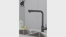 Black Pull Out Kitchen Sink Faucet - DuoFaucets Product Video 