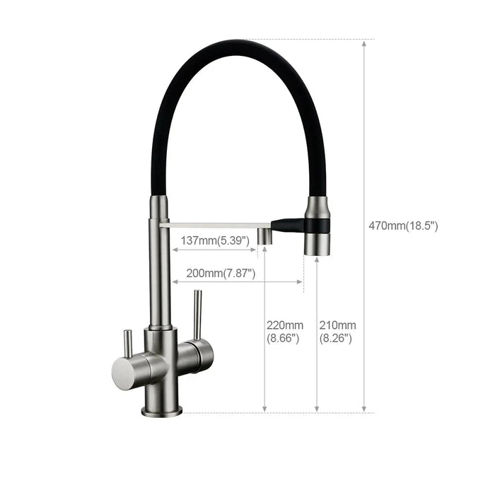 Kitchen Faucet Filter 360 Swivel